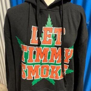 VTG Let Timmy Smoke Tim Lincecum Hoodie | Men's Size: L | San Francisco Giants